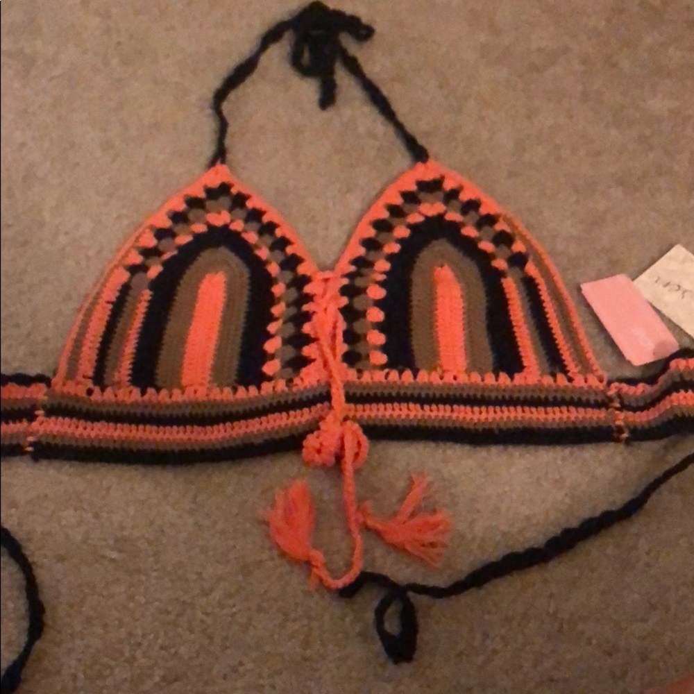 Colorful summer crop top